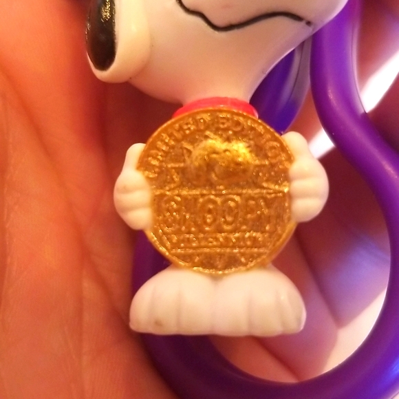 Vintage 2000 Millennium Snoopy Keychain - Picture 4 of 6